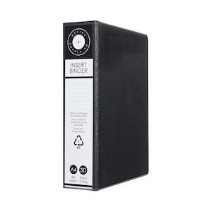 OSC A4 Insert Binder 3D Ring 50mm Black RB3D50BK