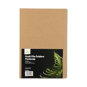 Okin Icon Kraft File Folders, Pack of 10, Foolscap IF402