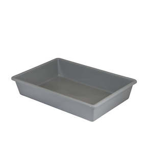 Desk Organisers: Taurus Small Tote Storage Tray 397x270x75mm Grey 384223