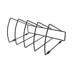 Okin Triangular 4-Slot File Rack Black FT75120BK