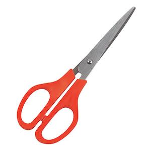 Marbig Orange Handle Scissors 158Mm 6.25" Orange Handle (158Mm)