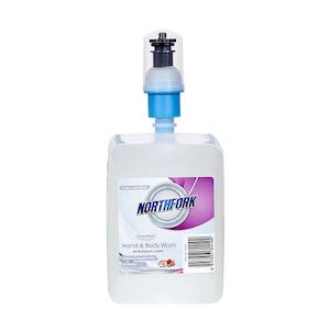 Personal Care: Northfork hand and body wash pearl white 0.4ml