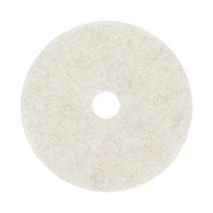 3M Natural Blend Burnish Pad 500mm White 3300