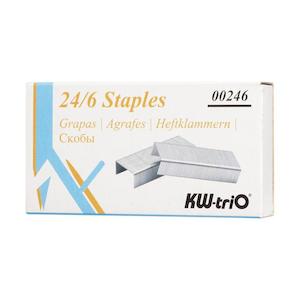 KW-triO Staples 24/6 Box of 1000