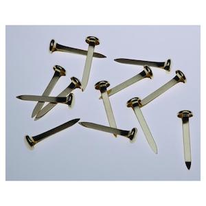 Esselte Paper Fastener Steel 25Mm Bx200 Brass 42732
