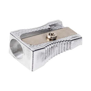 Sharpeners: Okin Metal Pencil Sharpener Single Hole IPSMETAL1