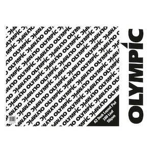 Olympic Pad A2 Layout 100 Leaf White Bank 50gsm