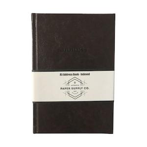 OSC Vintage Address Book A5 Brown