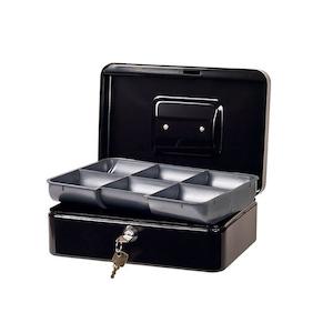 Esselte classic cash box classic no.10 black