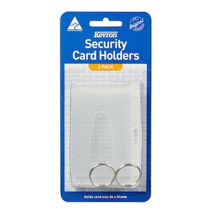 Home Office Security: Kevron Id18 Security Card Holder Clear 45714