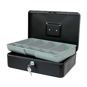 Esselte Classic Cash Box Classic No.12 Black 375126