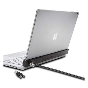 Kensington locking bracket for surface book 13.5" with microsaver 2.0 keyed lock