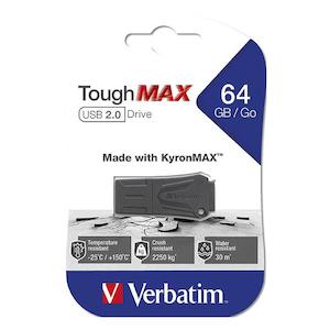 Memory Storage: Verbatim toughmax usb 2.0 drive 64gb