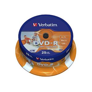 Verbatim dvd spindle 4.7gb dvd+rw pack of 30 4x