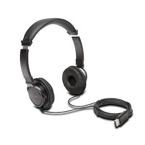Pa Systems: Kensington usb-a-headphones usb
