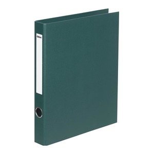 Okin Ringbinder Linen A4 2D 26mm Forest Green