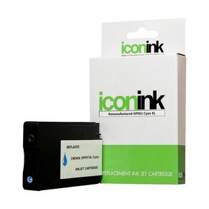 Icon Compatible HP 951 XL Cyan Ink Cartridge (CN046AA)