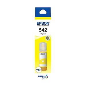 Inkjet Original Inks: Epson T542 Yellow Eco Tank C13T06A492