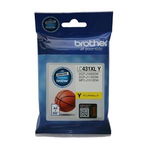 Inkjet Original Inks: Brother LC431XLY Yellow High Yield Ink