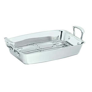 Specialty Cookware: Scanpan Impact Induction 42X26cm Roaster With Rack