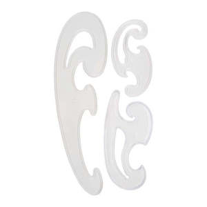 Rulers: Taurus French Curves 3 Piece