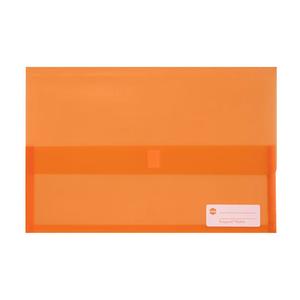 Filing Folders: Marbig polypick foolscap document wallet orange