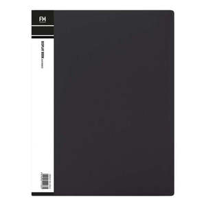 Filing Folders: FM Display Book A4 Black 10 Pocket