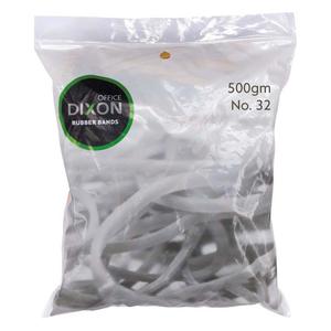 Dixon Rubber Bands 500gm No.32, 3.2mm x 76mm