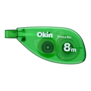 Correction: Okin Correction Tape 5mm x 8m - Instant Dry, White