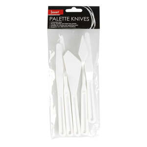 Jasart Palette Knives, Pack of 5, Assorted Mix