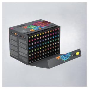 Drawing Instruments: Winsor & Newton Promarker Set of 96, Twin-Tip Design