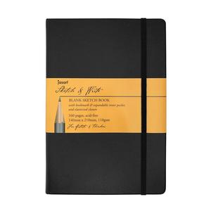 Jasart Sketch & Write Blank 110gsm 160 Pages Notebooks - Size A5