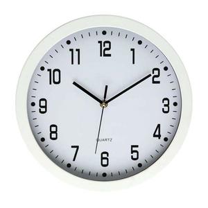 Desk Organisers: Dixon Clock Wall Round Glass Face White 30cmx30cm