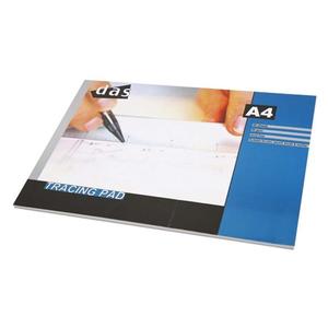 Das Acid Free Tracing Paper Pad 90gsm 40 Sheets - Size A4