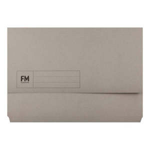 FM Document Wallet Grey Foolscap