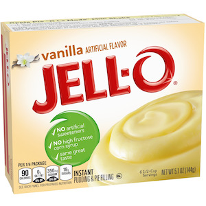 Jell-O Instant Pudding - Vanilla 3.4oz