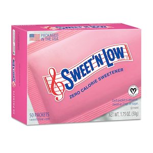 Sweet N' Low Zero Calorie Sweetener 50 packets ** LIMIT 2 **
