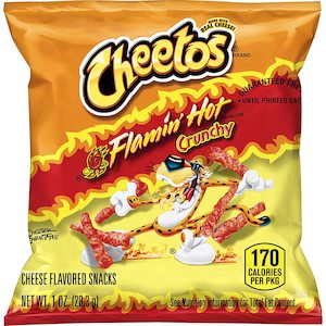 Featured: Cheetos Flamin' Hot 1oz (Small) (BB: 30 DEC 2025)