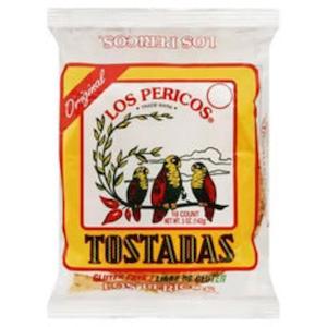 Los Pericos Tostadas Box - 15 x 4.5oz packs of 10 count (150 tostadas) (BB 06 Feb 2025)