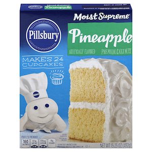 Baking: Pillsbury Moist Supreme Pineapple Cake Mix 15.25oz