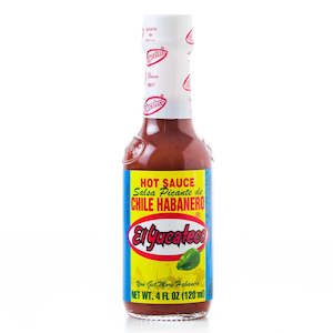 Mexican Ethnic: El Yucateco Habanero Hot Sauce - Red 4oz