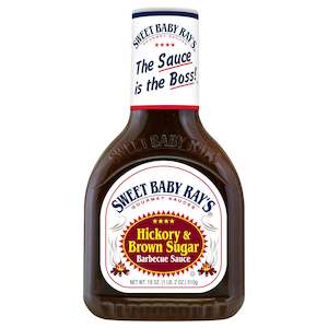 Sauces Spices: Sweet Baby Ray's BBQ Hickory & Brown Sugar Barbecue Sauce 18oz