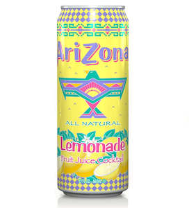 Arizona Lemonade 22oz (Large) *LIMIT 12 DRINKS*