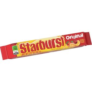 Candy: Starburst Original 2.07 oz