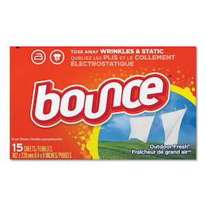 Household: Bounce Dryer Sheets Outdoor Fresh- 15 Sheets