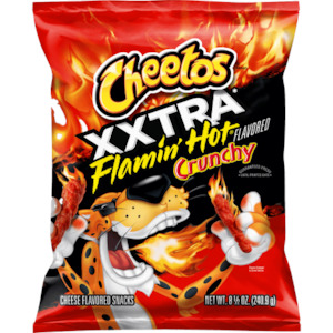 Featured: Cheetos XXTRA Flamin' Hot Crunchy 2.75oz (77.9g) (BB 2 Dec 2025)