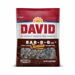 David Sunflower Seeds BBQ 5-5.25oz
