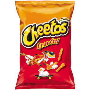Snacks: Cheetos Crunchy 2.75oz (2 3/4oz) (BB 1 July 2025)