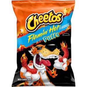 Cheetos Puffs Flamin Hot 2.125oz (BB 1 July 2025)