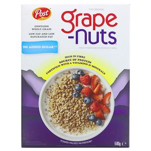 Grape Nuts Cereal - No Added Sugar 822g 29oz(Best Before 15 March 2026)